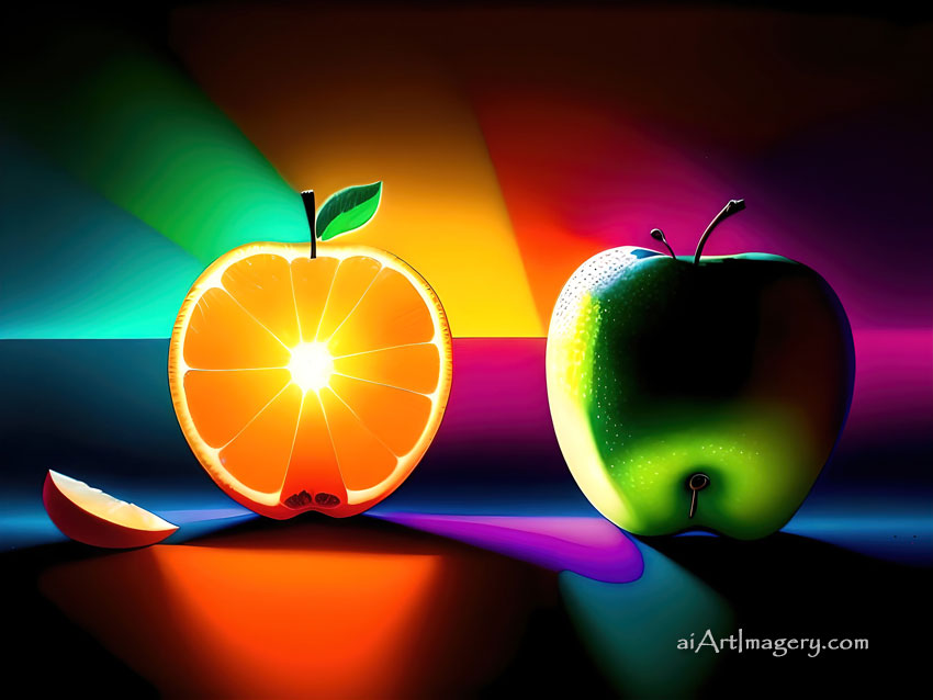 comparing apples to oranges illustration